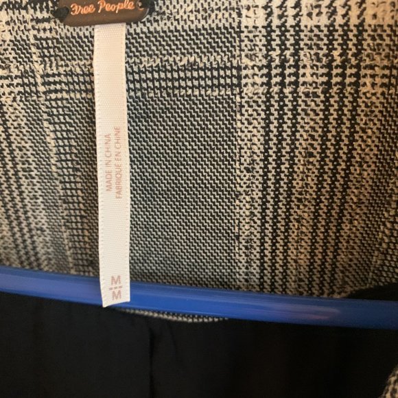 FREE PEOPLE_Sporty Oversize Blazer_Black Combo_Size Medium - Picture 3 of 5